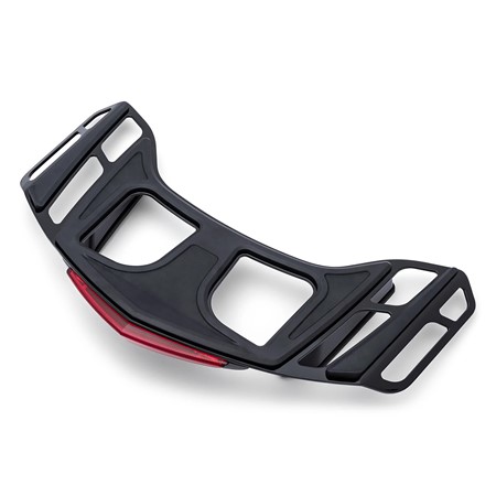 Goldstrike Luggage Rack, Black, With Tail Light