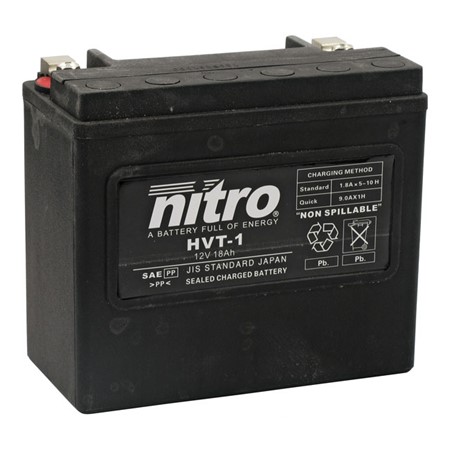 Nitro Batteri 12V, 18AH.