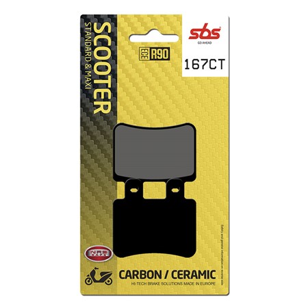 CT Scooter Carbon Tech Organic Brake Pads