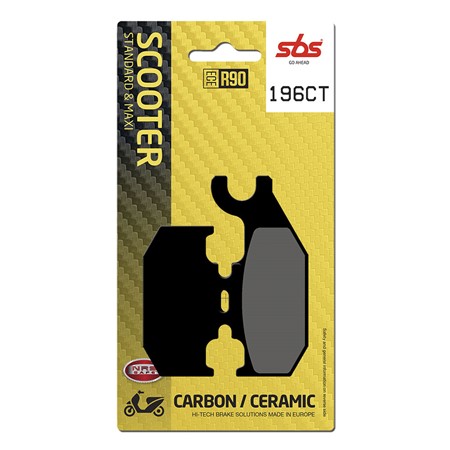 CT Scooter Carbon Tech Organic Brake Pads