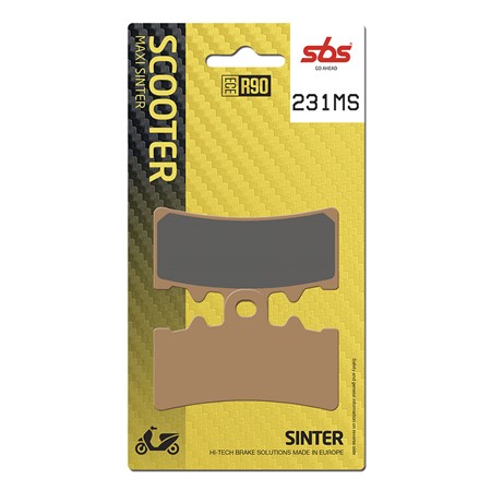 MS Scooter Maxi Sintered Brake Pads
