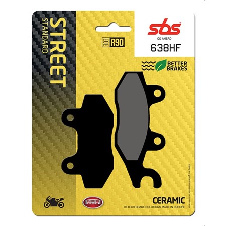 HF Street Ceramic Organic Brake Pads