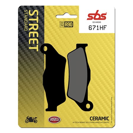 HF Street Ceramic Organic Brake Pads