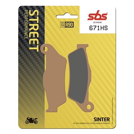 HS Street Excel Sintered Front Brake Pads