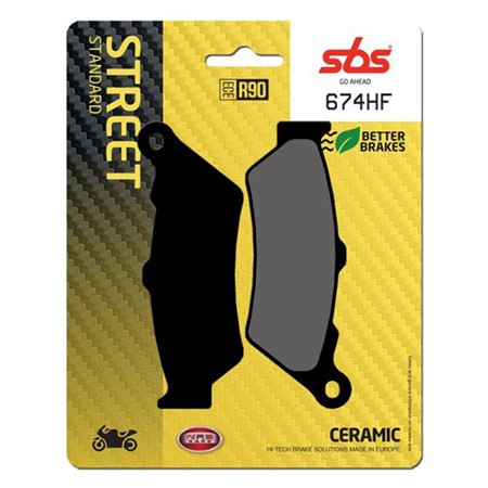HF Street Ceramic Organic Brake Pads