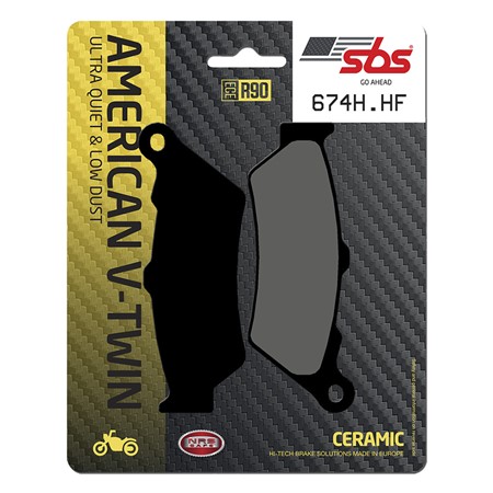 HHF Street Ceramic Organic Brake Pads