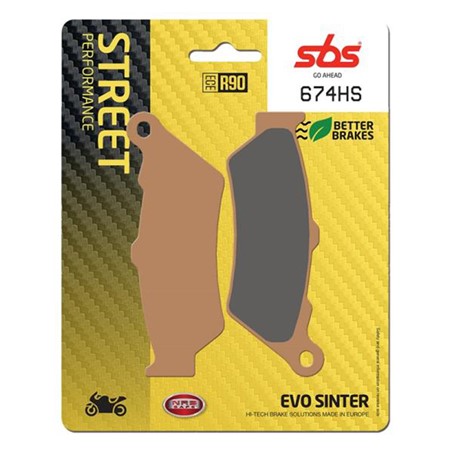 HS Street Excel Sintered Front Brake Pads