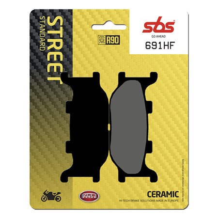 HF Street Ceramic Organic Brake Pads