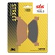 LS Street Excel Sintered Rear Brake Pads