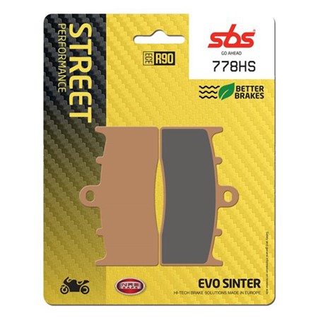 HS Street Excel Sintered Front Brake Pads