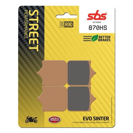 HS Street Excel Sintered Front Brake Pads