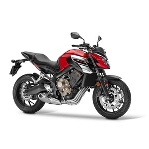 Honda CB650F Rød