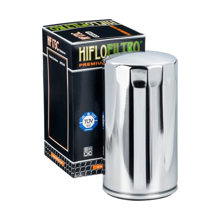 Oljefilter Harley Davidson, Chrome