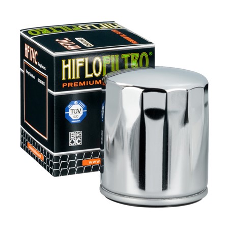 Oljefilter Harley Davidson V-Rod, Chrome