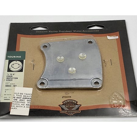 H-D Live to Ride Logo Chain Inspection Cover