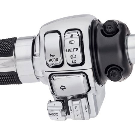 Chrome Switch Cap Kit