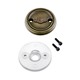 Brass Left Side Medallion