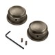 Brass Swingarm Pivot Bolt Covers