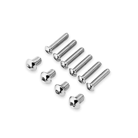 VRSC Sissy Bar Upright and Base Plate Chrome Hardware Kit