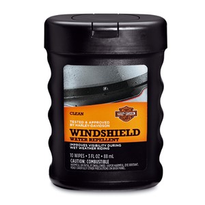 Windshield Water Repellant Treatment Wipes, 10 wipes
