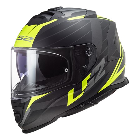 LS2 FF800 Storm II Nerve Black/Yellow-XS