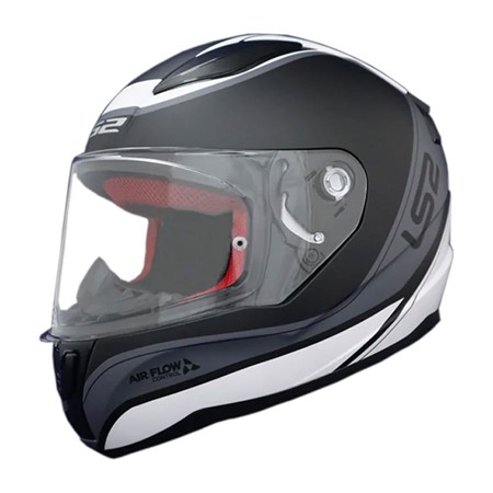 LS2 FF353 Rapid Deeper Hvit/Svart/Grå