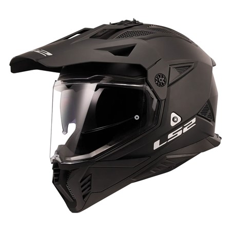 LS2 Endurohjelm MX702 Pioneer II Matt Svart