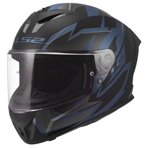 LS2 MC-Hjelm FF820 Rapid III Xtrem Blå Petrol