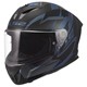 LS2 MC-Hjelm FF820 Rapid III Xtrem Blå Petrol