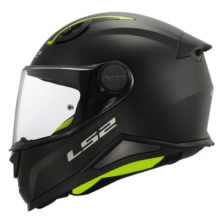 LS2 Barnehjelm FF812 Kid Matt Svart