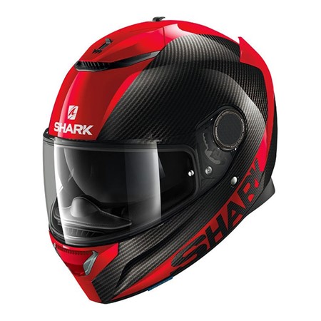 Spartan Carbon Skin/ Rød