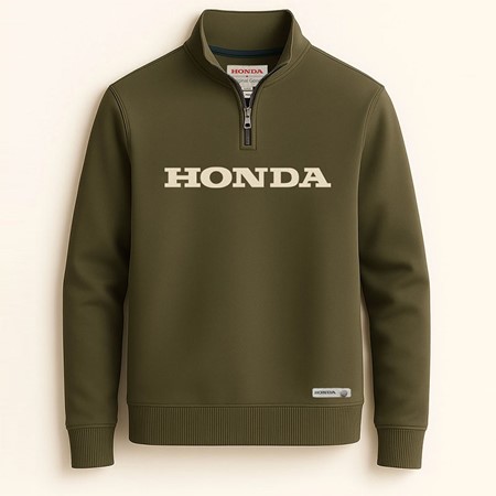 Honda HTG Genser Oliven Grønn