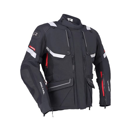 Richa Armada G-Tex Pro MC-Jakke Svart