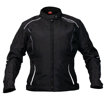Bullfighter Action IV Dame MC-Jakke Svart/Hvit