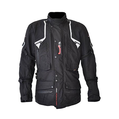 Helite Touring Jacket Svart, Størrelse Large