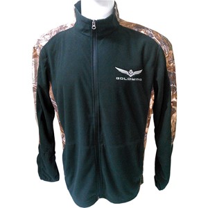 Gold Wing Fleece Jacket - Black/Camo