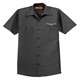Gold Wing Crew Shirt - Charcoal