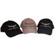 New Style Gold Wing Logo Hat w/Silver Embroidery