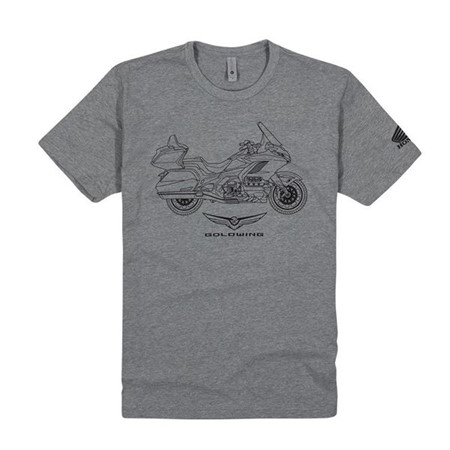 18 Gold Wing Tour Tee - Gray