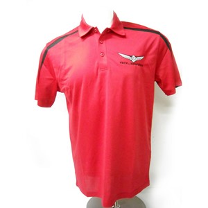 Gold Wing Polo - Red/Black