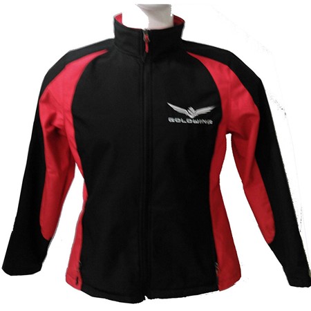 Ladies Gold Wing Soft Shell Jacket - Red/Black