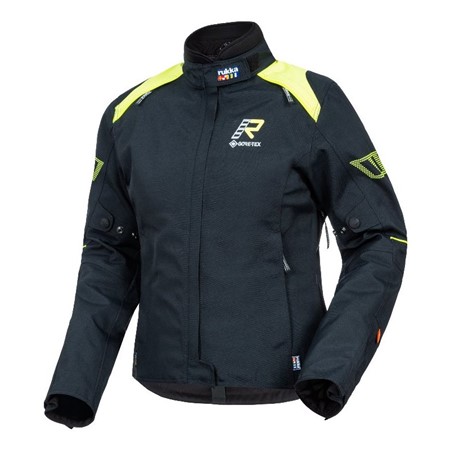 Jakke Dame REXIINA Sort/Neongul