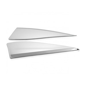 GL1800 12-17 Chrome Side Windshield Panel Accents