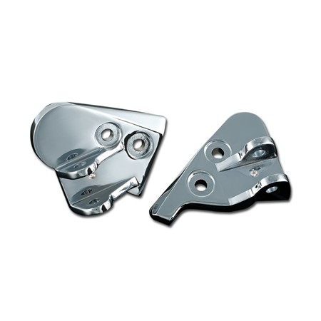 Chrome Footpeg Mounts For GL1800 (Pr)