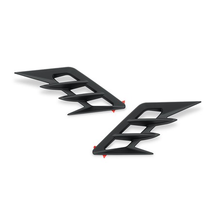 Front Fender Vent Accent Black
