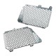 Chrome Shark Skin Radiator Grate for GL1800 - Utgått