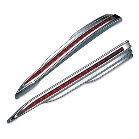 L.E.D. Vertical Rear Run-Brake Light Strips - Utgår