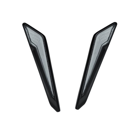Omni L.E.D. Fork Inserts for '18-'20 Gold Wing, Satin Black