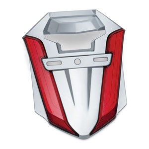 Omni L.E.D. Rear Fender Cover for '18-up Gold Wing, Chrome