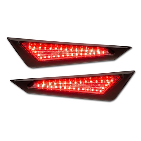 Goldstrike Black Saddlebag Side Lights